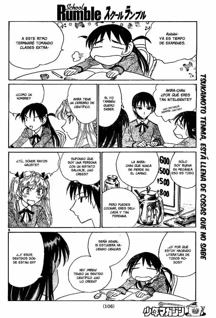 School Rumble (2002) - Capítulo 133 - Página 6 - LectorTMOo