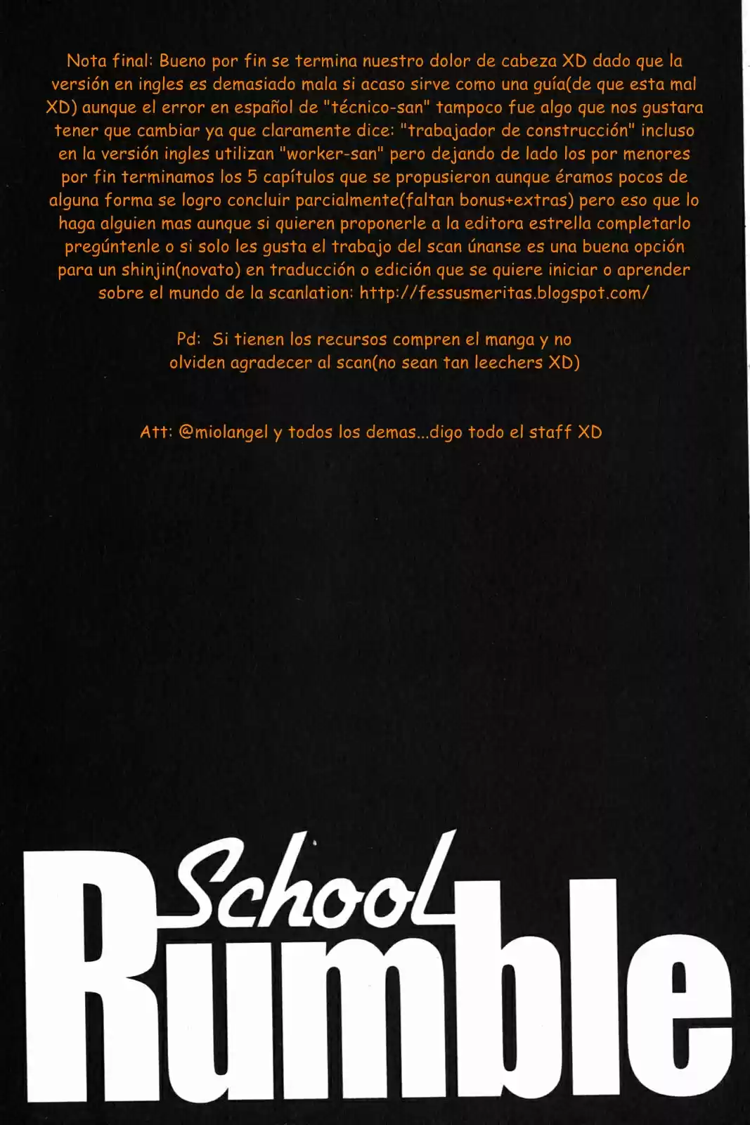 School Rumble (2002) - Capítulo 149 - Página 15 - LectorTMOo