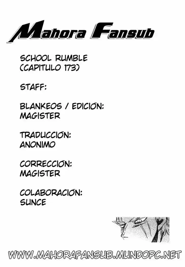 School Rumble (2002) - Capítulo 173 - Página 11 - LectorTMOo
