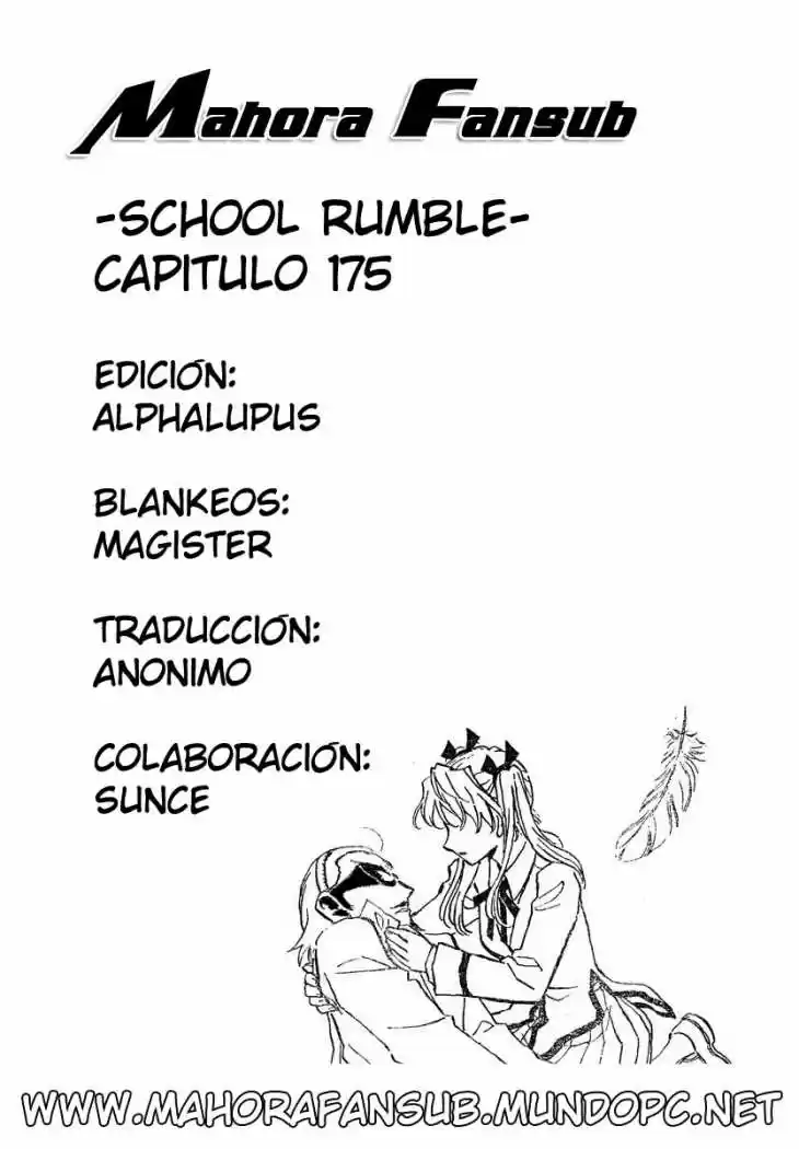 School Rumble (2002) - Capítulo 175 - Página 10 - LectorTMOo
