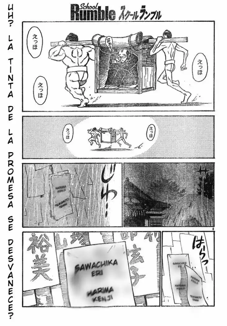 School Rumble (2002) - Capítulo 182 - Página 8 - LectorTMOo