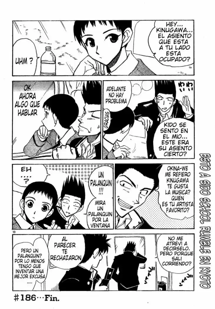 School Rumble (2002) - Capítulo 186 - Página 11 - LectorTMOo