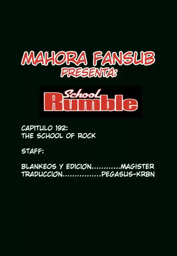 School Rumble (2002) - Capítulo 192 - Página 12 - LectorTMOo