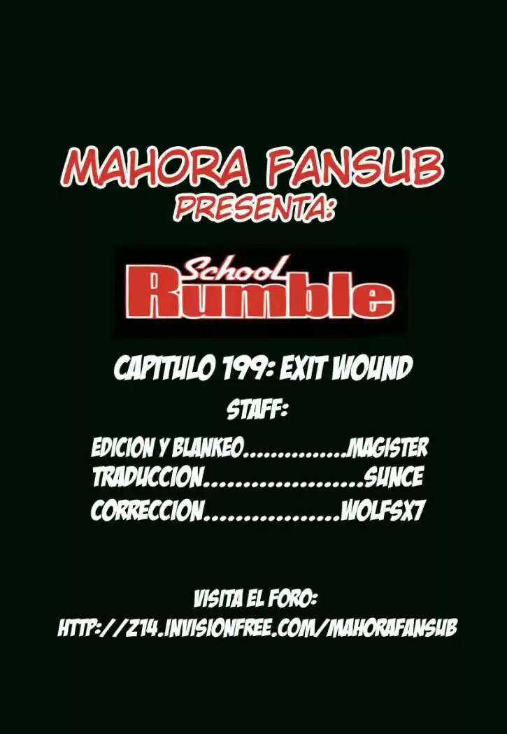 School Rumble (2002) - Capítulo 199 - Página 11 - LectorTMOo