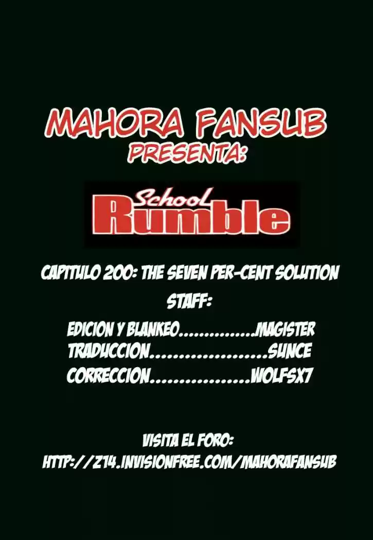 School Rumble (2002) - Capítulo 200 - Página 15 - LectorTMOo