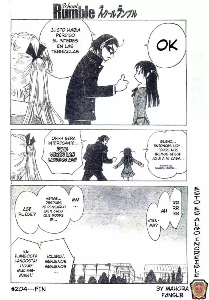 School Rumble (2002) - Capítulo 204 - Página 8 - LectorTMOo
