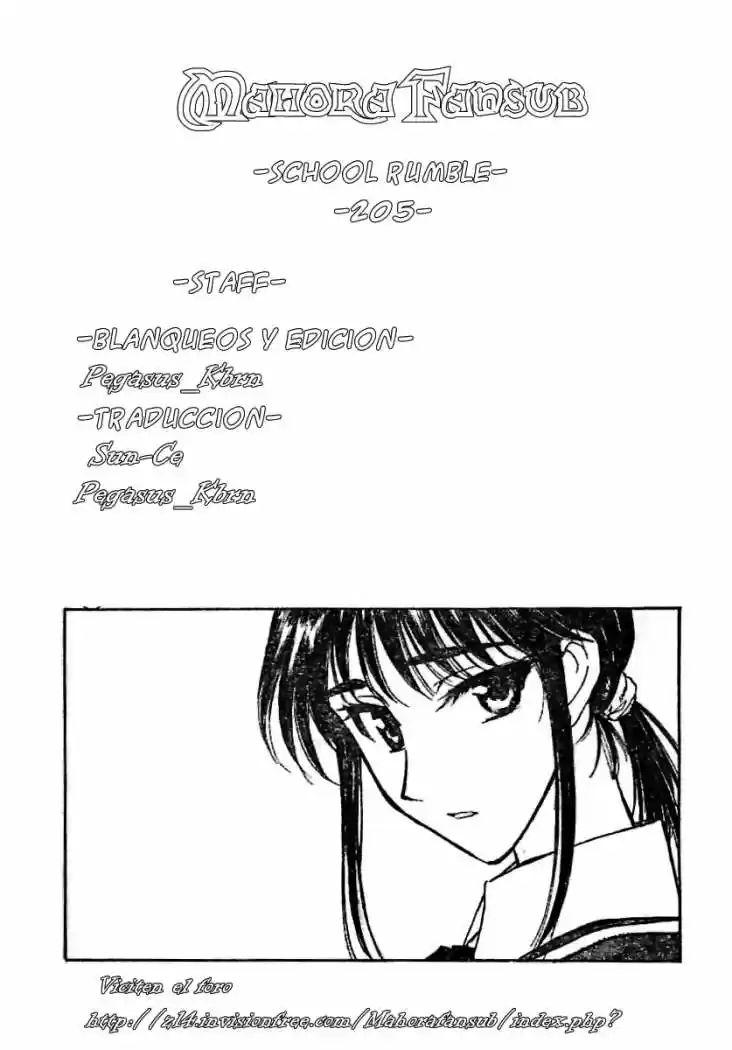 School Rumble (2002) - Capítulo 205 - Página 10 - LectorTMOo