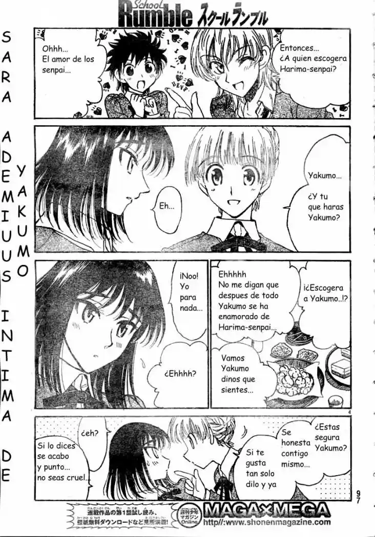 School Rumble (2002) - Capítulo 206 - Página 4 - LectorTMOo