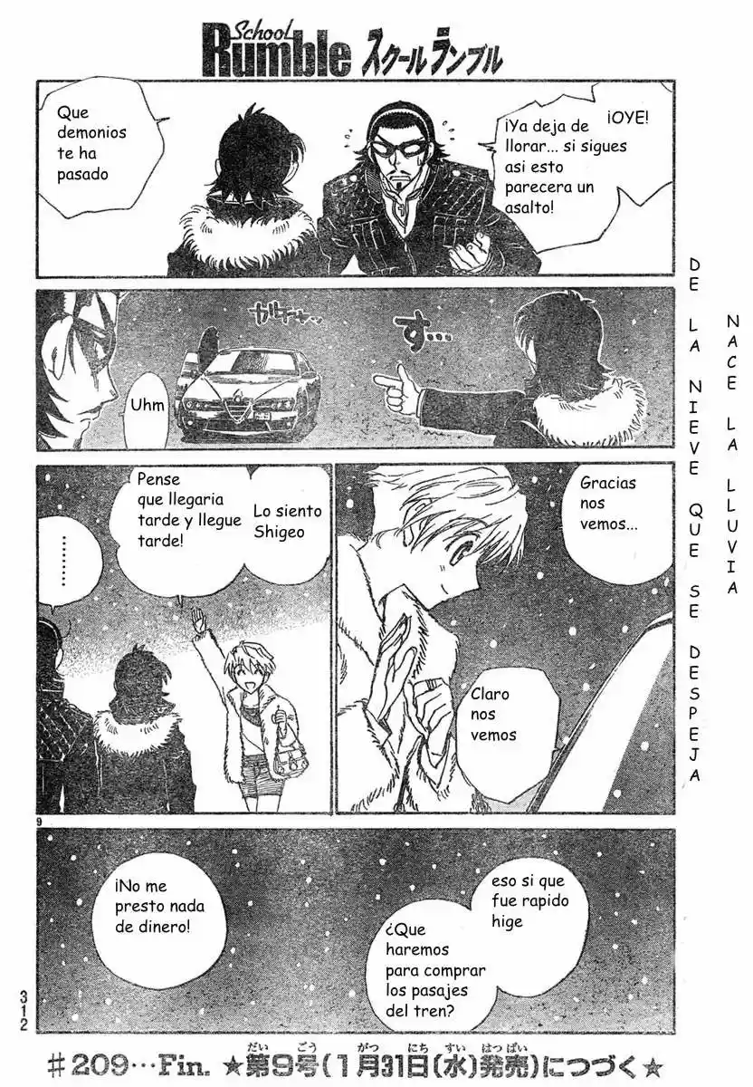 School Rumble (2002) - Capítulo 209 - Página 9 - LectorTMOo