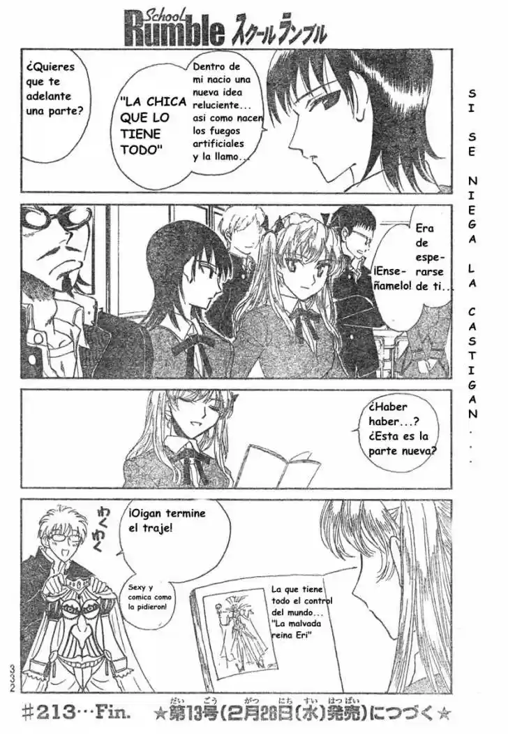 School Rumble (2002) - Capítulo 213 - Página 9 - LectorTMOo