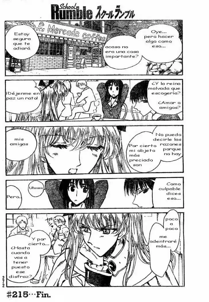 School Rumble (2002) - Capítulo 215 - Página 11 - LectorTMOo