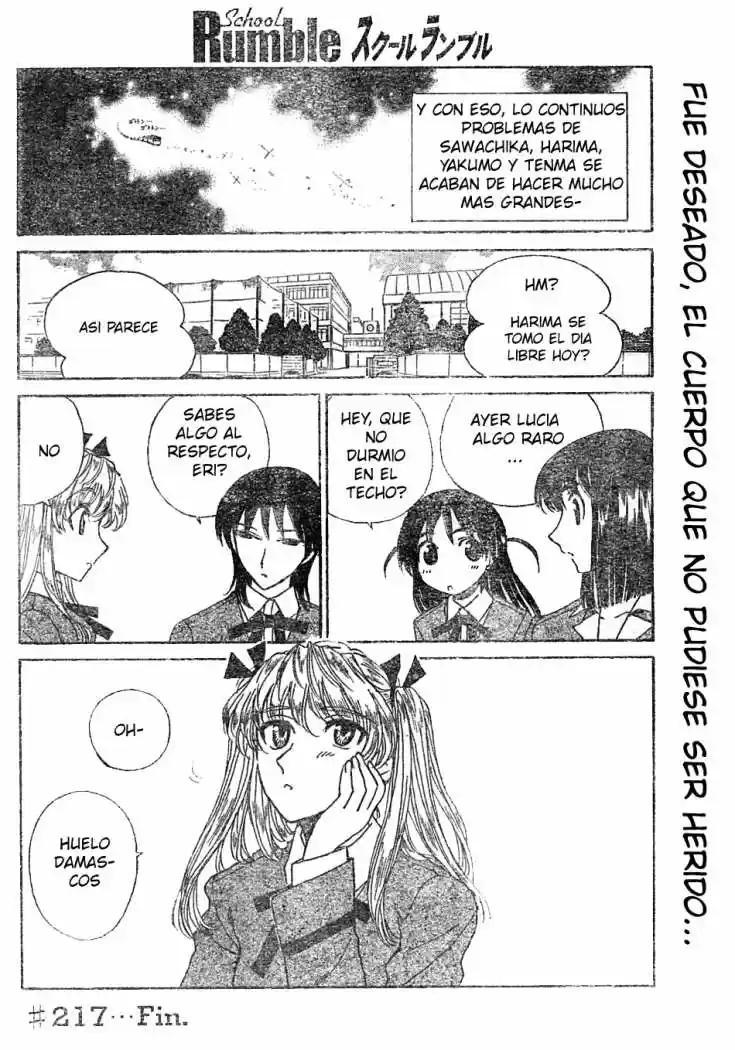 School Rumble (2002) - Capítulo 217 - Página 22 - LectorTMOo