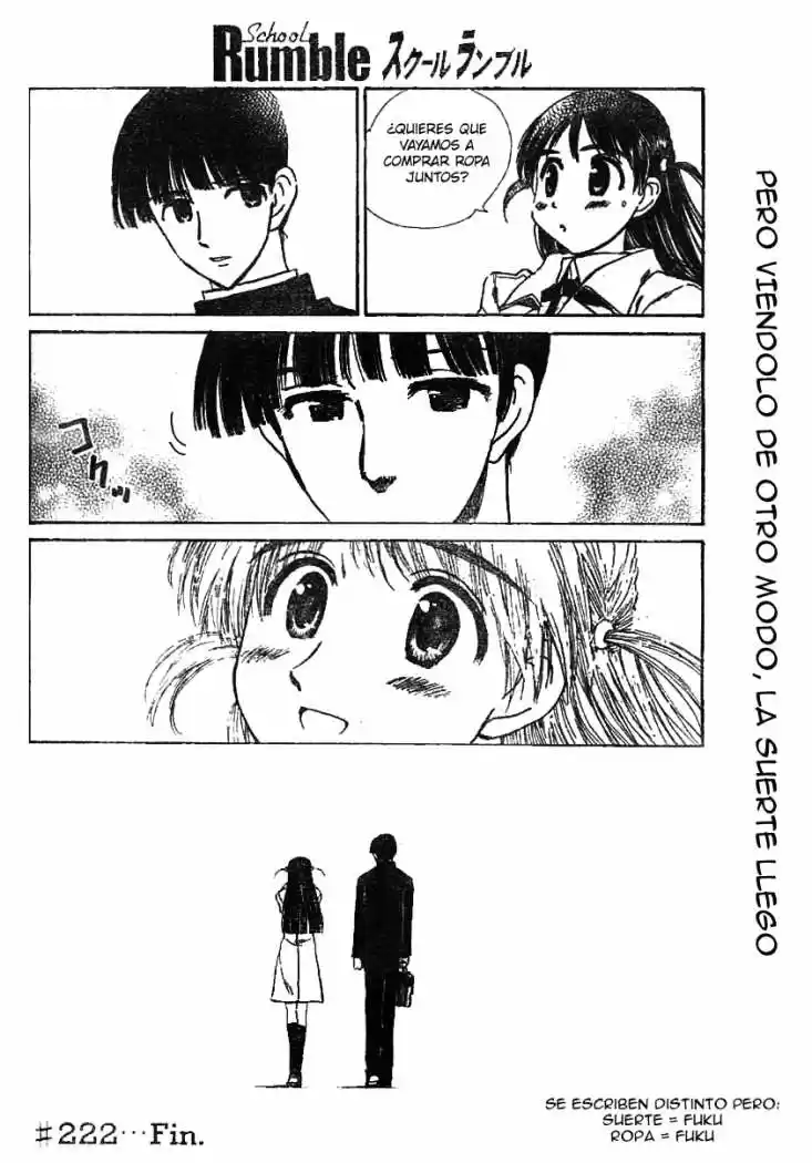 School Rumble (2002) - Capítulo 222 - Página 9 - LectorTMOo