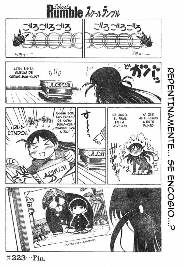 School Rumble (2002) - Capítulo 223 - Página 9 - LectorTMOo
