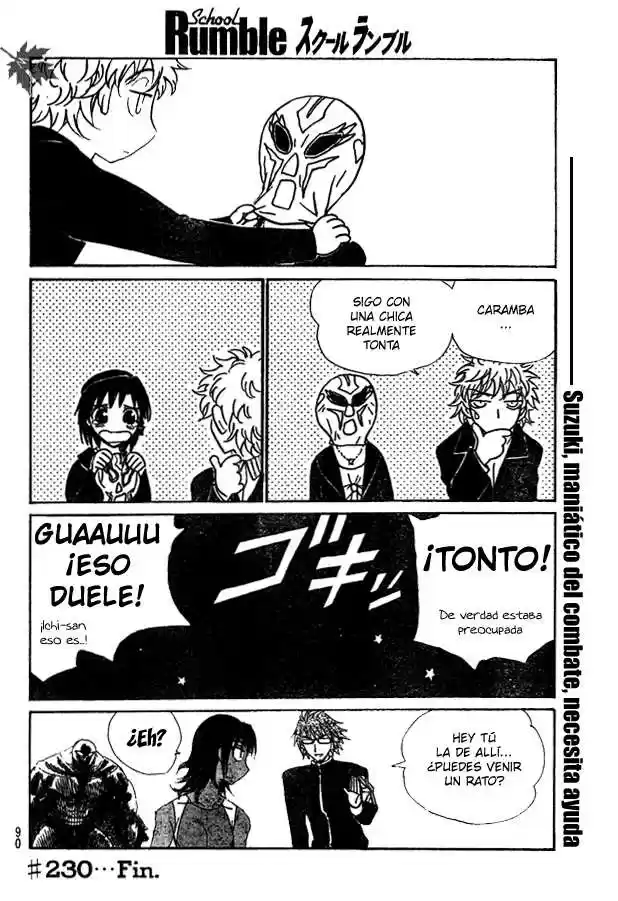 School Rumble (2002) - Capítulo 230 - Página 10 - LectorTMOo