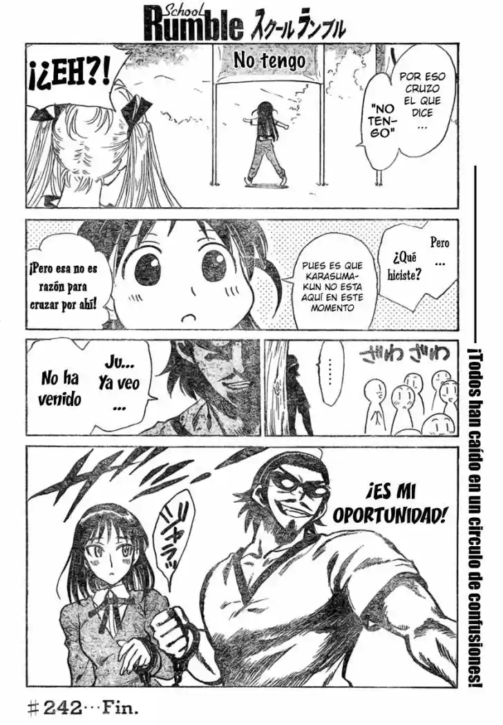 School Rumble (2002) - Capítulo 242 - Página 10 - LectorTMOo