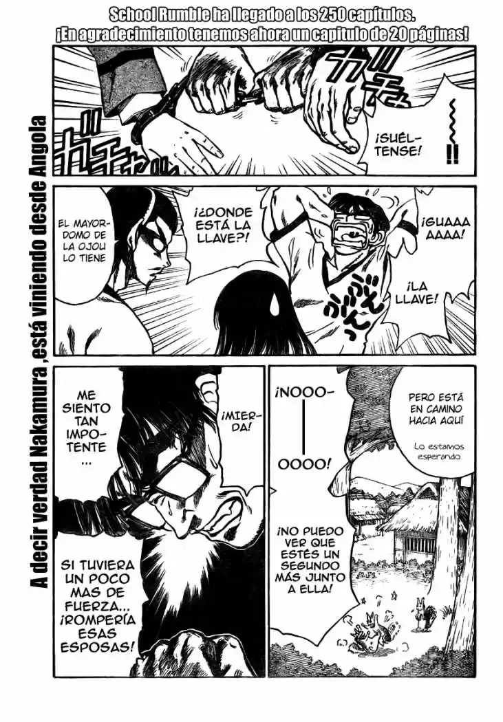 School Rumble (2002) - Capítulo 250 - Página 4 - LectorTMOo
