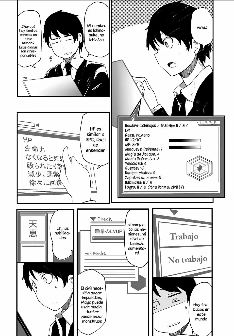 Seichou Cheat de Nandemo Dekiru you ni Natta ga, Mushoku dake wa Yamerarenai you desu (2017) - Capítulo 1 - Página 18 - LectorTMOo