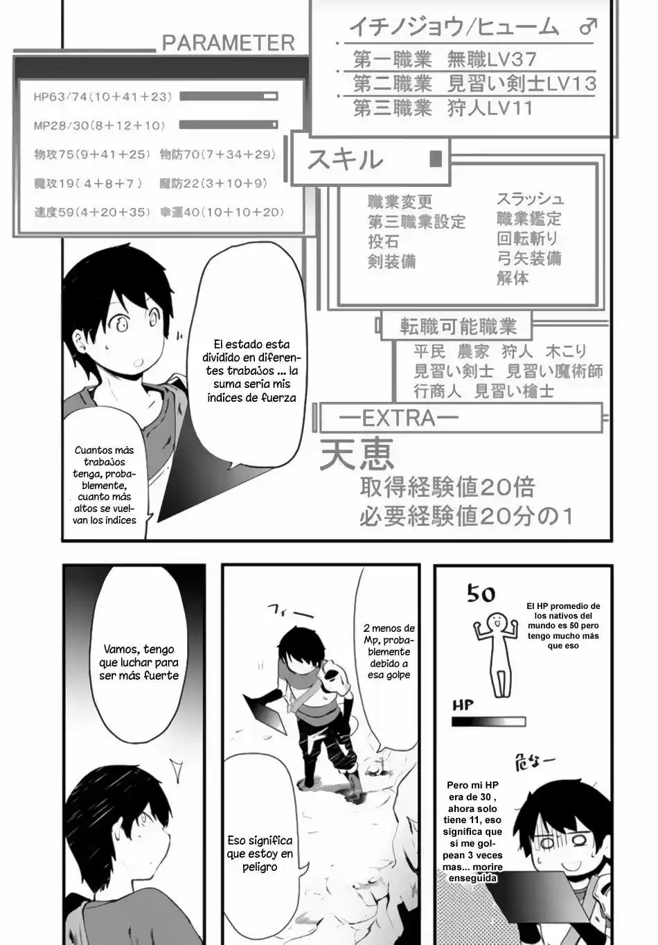 Seichou Cheat de Nandemo Dekiru you ni Natta ga, Mushoku dake wa Yamerarenai you desu (2017) - Capítulo 2 - Página 31 - LectorTMOo