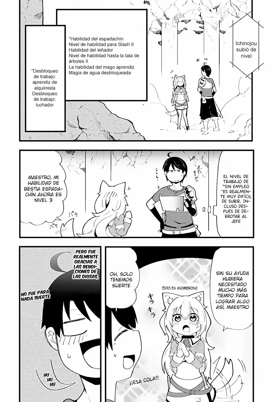 Seichou Cheat de Nandemo Dekiru you ni Natta ga, Mushoku dake wa Yamerarenai you desu (2017) - Capítulo 6 - Página 34 - LectorTMOo