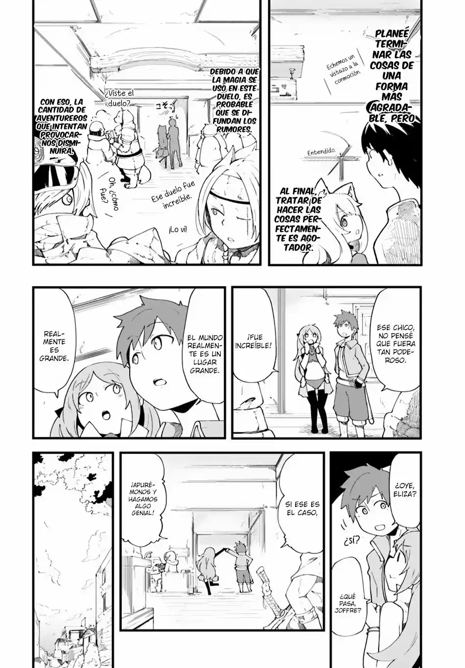 Seichou Cheat de Nandemo Dekiru you ni Natta ga, Mushoku dake wa Yamerarenai you desu (2017) - Capítulo 8 - Página 34 - LectorTMOo