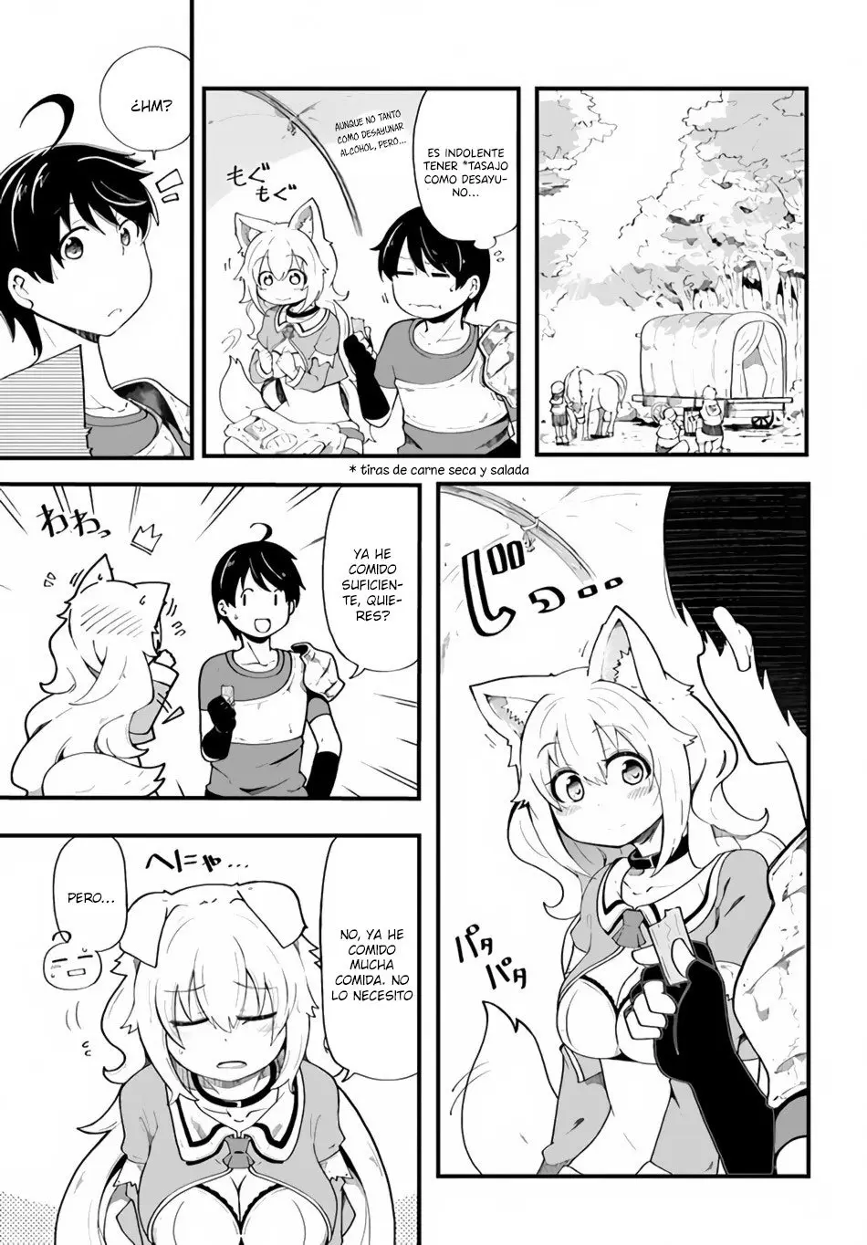 Seichou Cheat de Nandemo Dekiru you ni Natta ga, Mushoku dake wa Yamerarenai you desu (2017) - Capítulo 9 - Página 6 - LectorTMOo