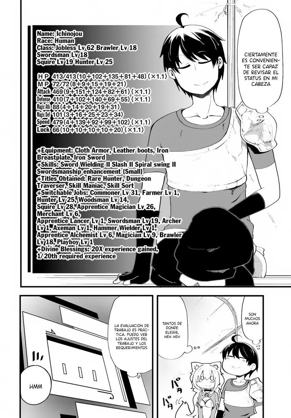 Seichou Cheat de Nandemo Dekiru you ni Natta ga, Mushoku dake wa Yamerarenai you desu (2017) - Capítulo 9 - Página 9 - LectorTMOo