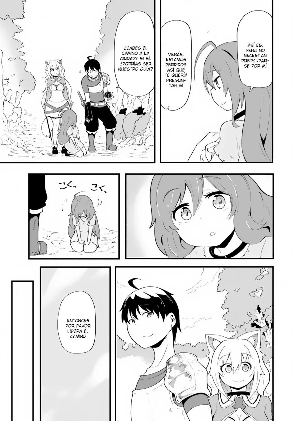 Seichou Cheat de Nandemo Dekiru you ni Natta ga, Mushoku dake wa Yamerarenai you desu (2017) - Capítulo 9 - Página 34 - LectorTMOo