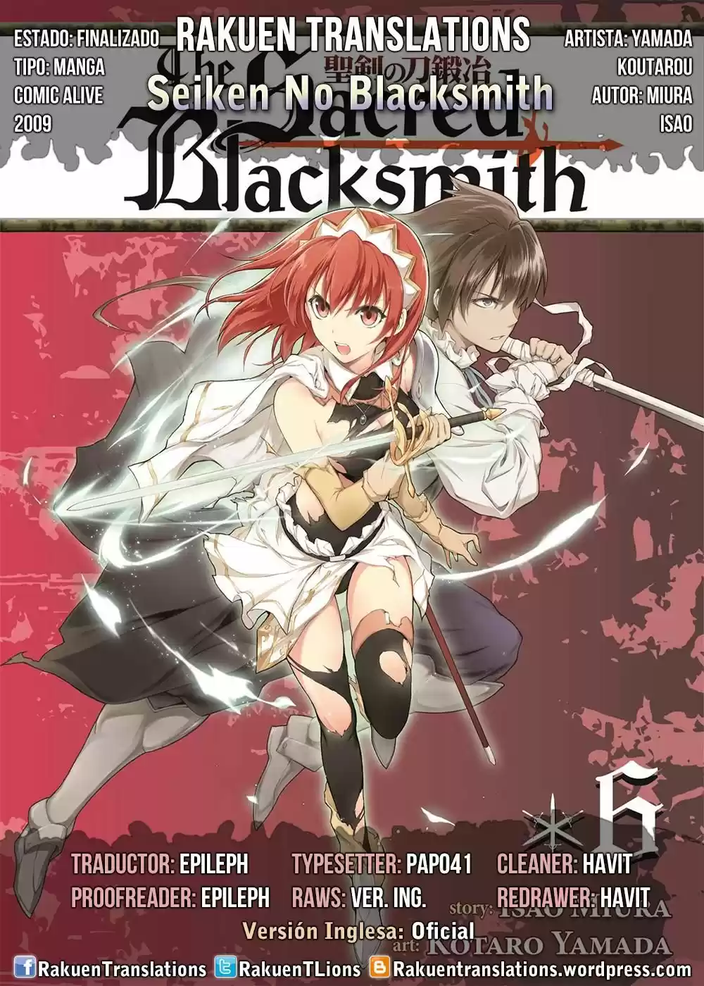 Seiken no Blacksmith (2009) - Capítulo 52 - Página 1 - LectorTMOo