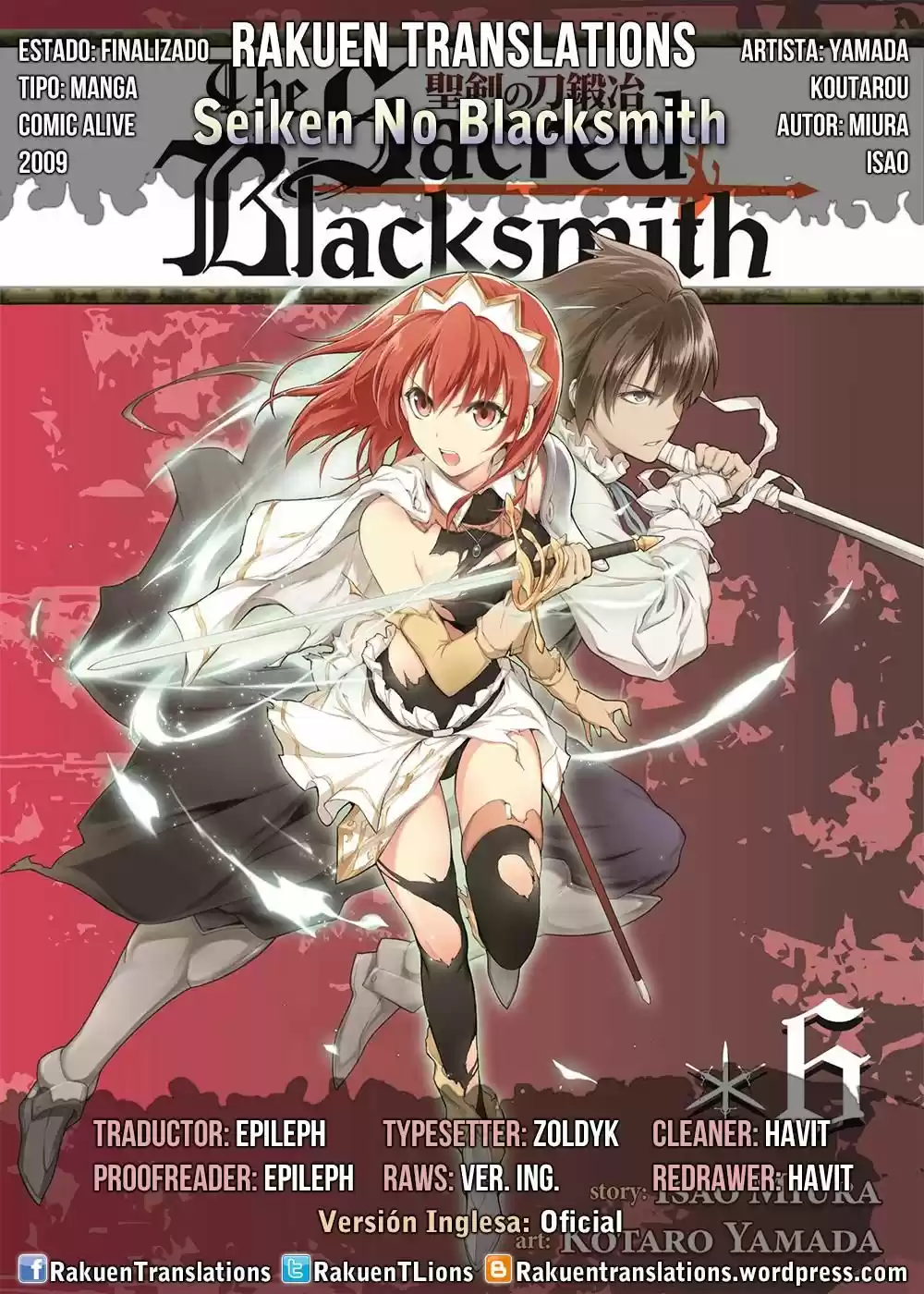 Seiken no Blacksmith (2009) - Capítulo 53 - Página 1 - LectorTMOo