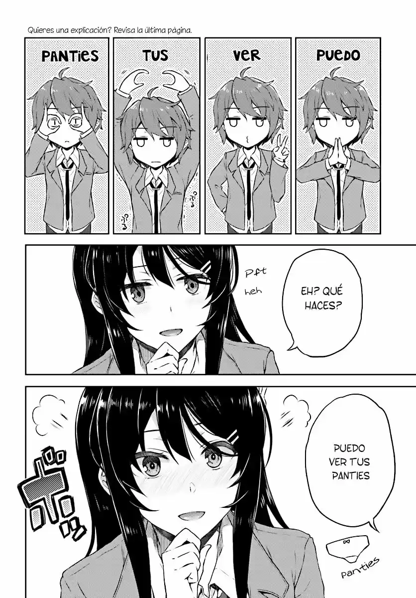 Seishun Buta Yarou wa Bunny Girl Senpai no Yume o Minai (2014) - Capítulo 8 - Página 6 - LectorTMOo