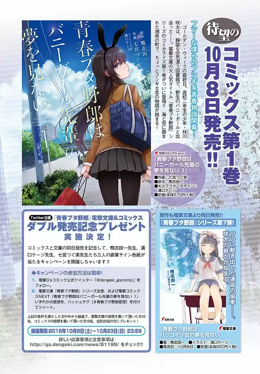 Seishun Buta Yarou wa Bunny Girl Senpai no Yume o Minai (2014) - Capítulo 9 - Página 4 - LectorTMOo