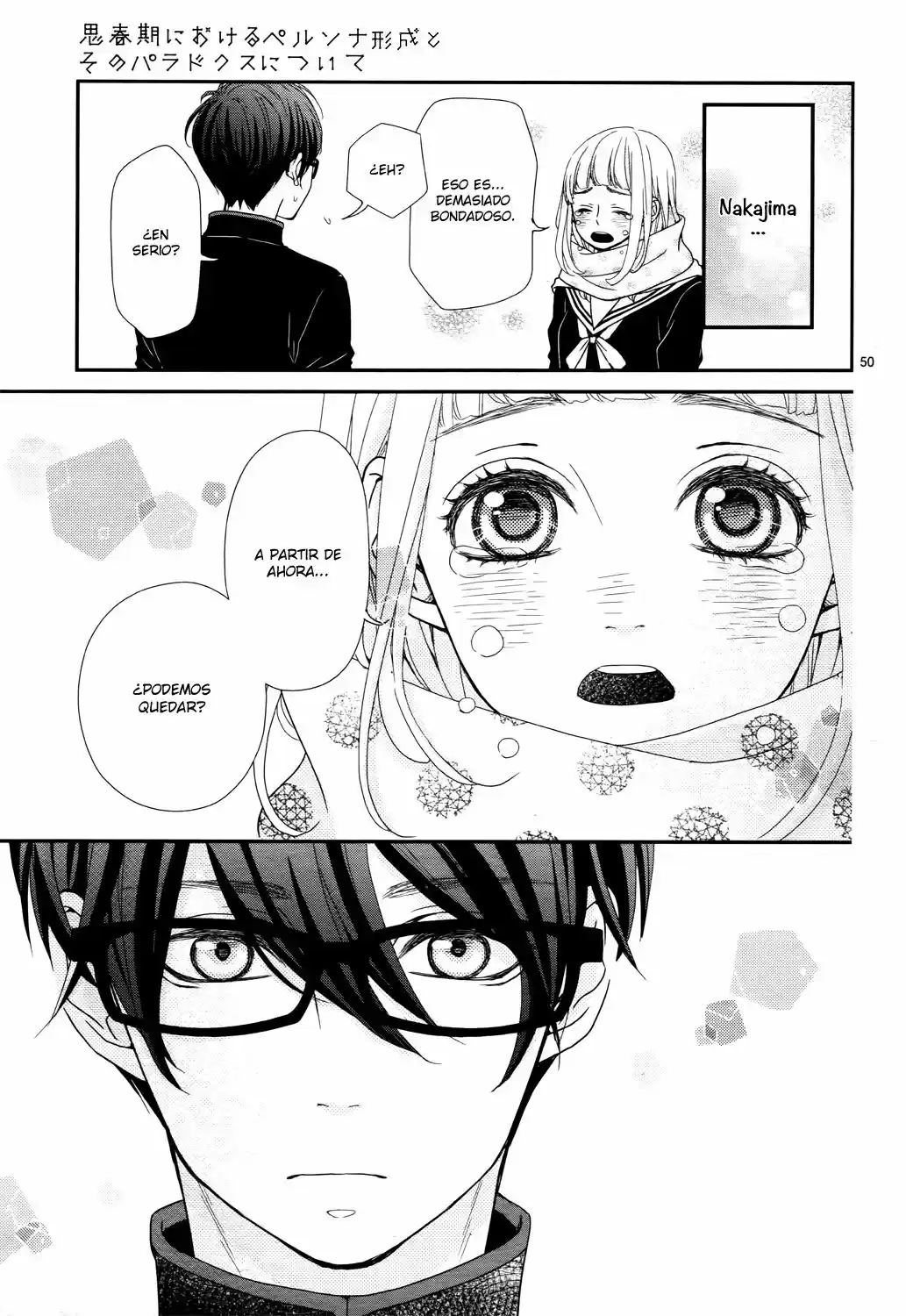 Seishun ni Okeru Persona Keisei to Sono Paradox ni Tsuite (2016) - Capítulo  - Página 54 - LectorTMOo