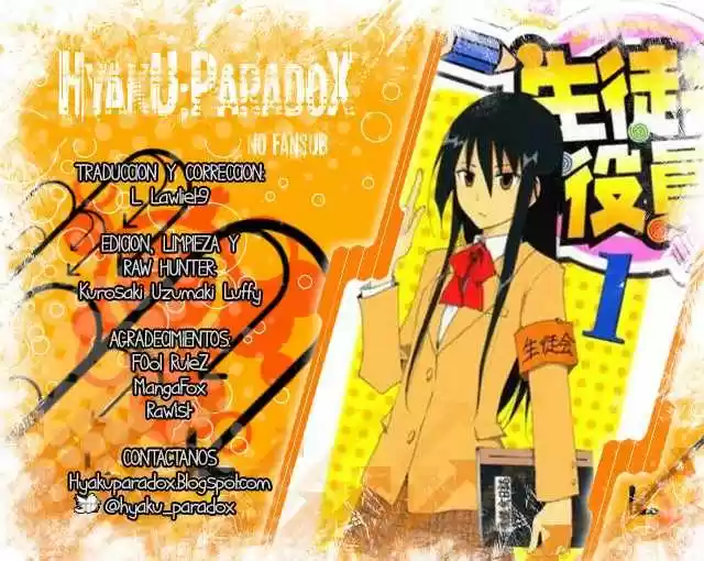 Seitokai Yakuindomo (2007) - Capítulo 112 - Página 1 - LectorTMOo