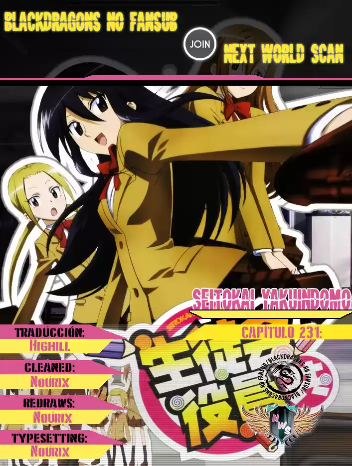 Seitokai Yakuindomo (2007) - Capítulo 231 - Página 1 - LectorTMOo