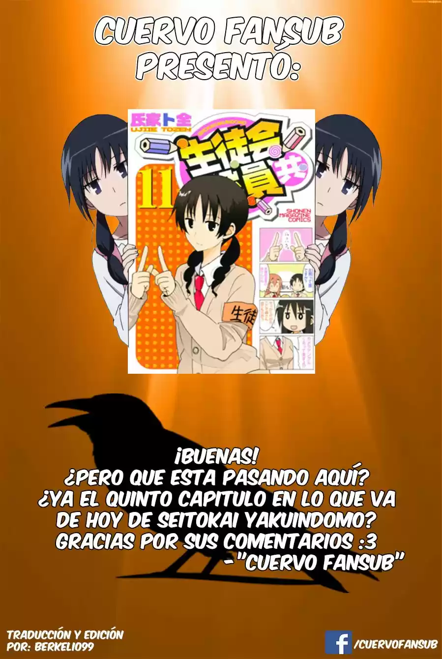 Seitokai Yakuindomo (2007) - Capítulo 294 - Página 5 - LectorTMOo