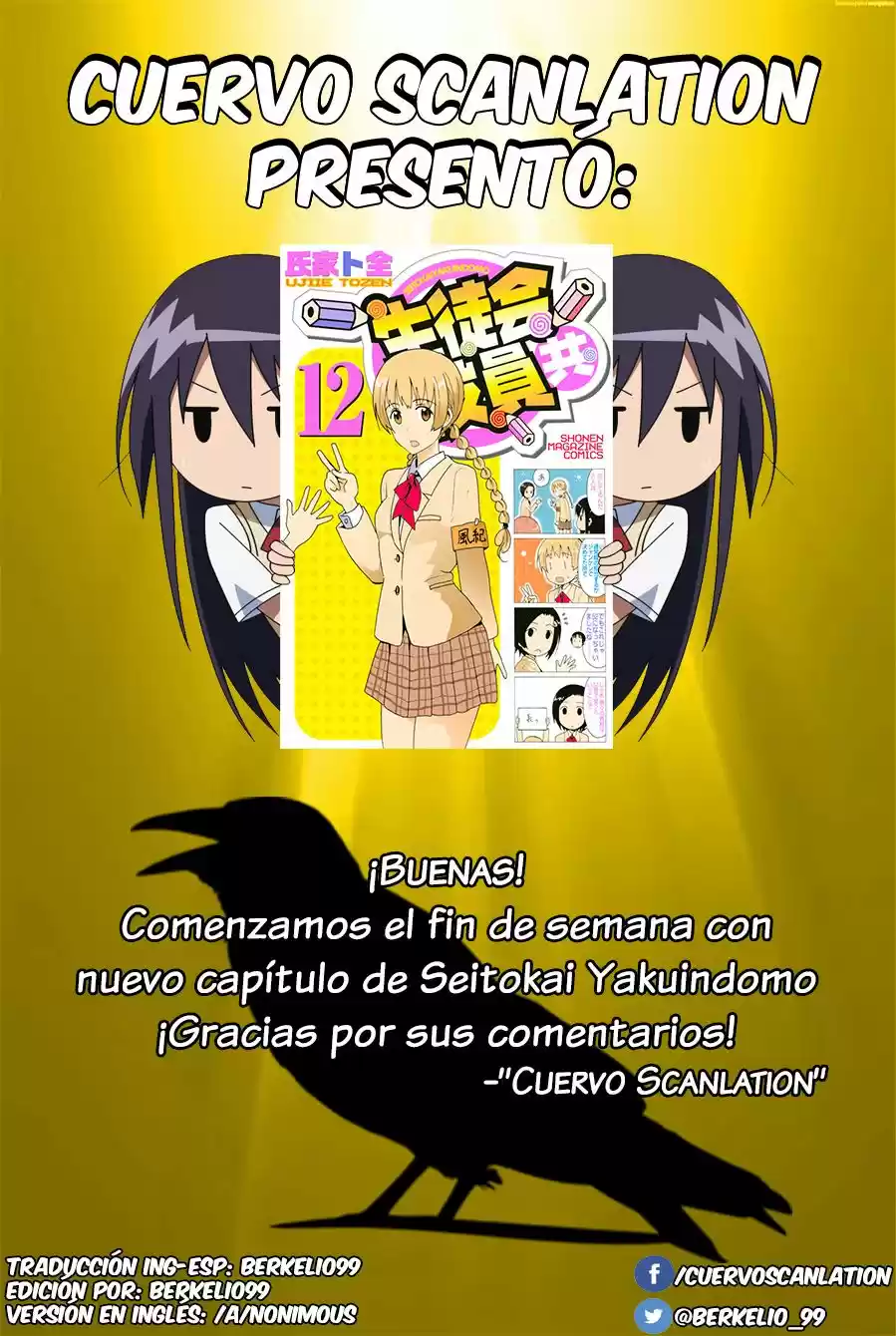 Seitokai Yakuindomo (2007) - Capítulo 307 - Página 5 - LectorTMOo