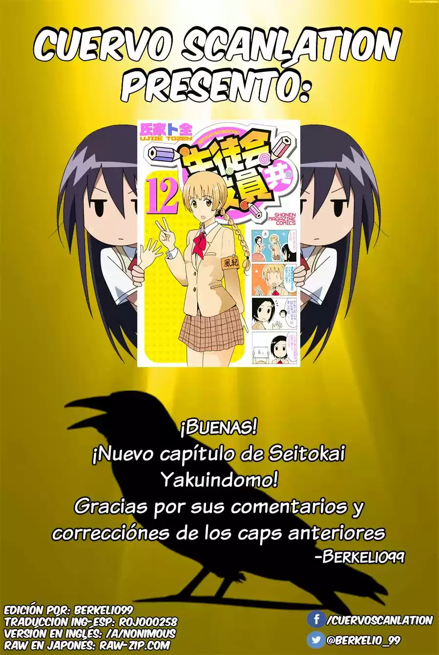 Seitokai Yakuindomo (2007) - Capítulo 309 - Página 5 - LectorTMOo