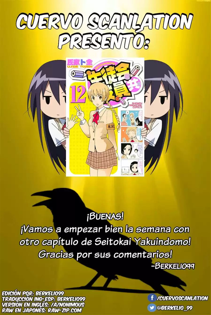 Seitokai Yakuindomo (2007) - Capítulo 312 - Página 5 - LectorTMOo