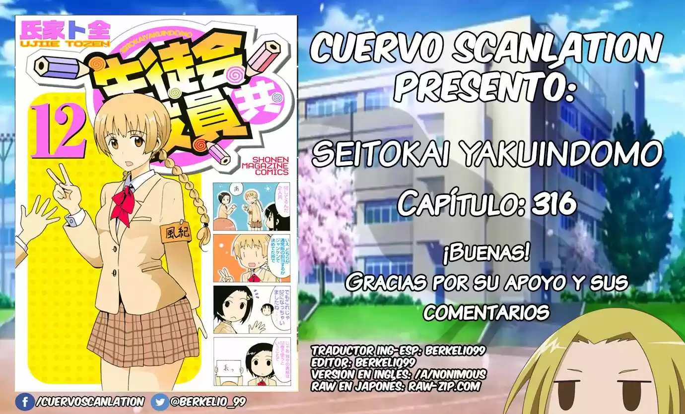 Seitokai Yakuindomo (2007) - Capítulo 316 - Página 6 - LectorTMOo