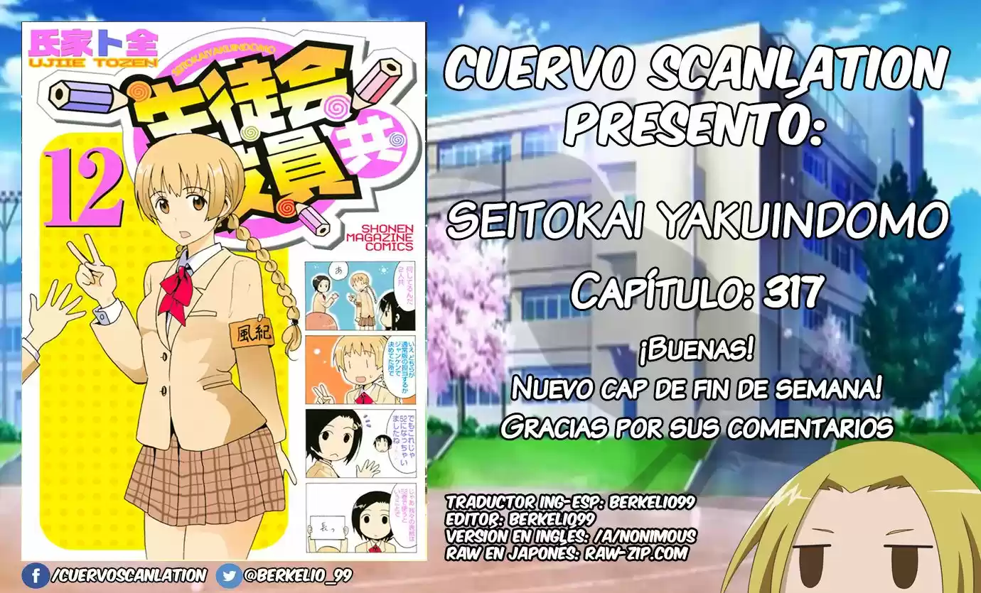 Seitokai Yakuindomo (2007) - Capítulo 317 - Página 6 - LectorTMOo
