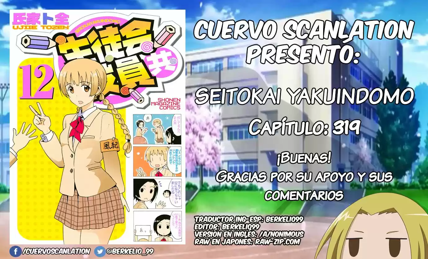Seitokai Yakuindomo (2007) - Capítulo 319 - Página 6 - LectorTMOo