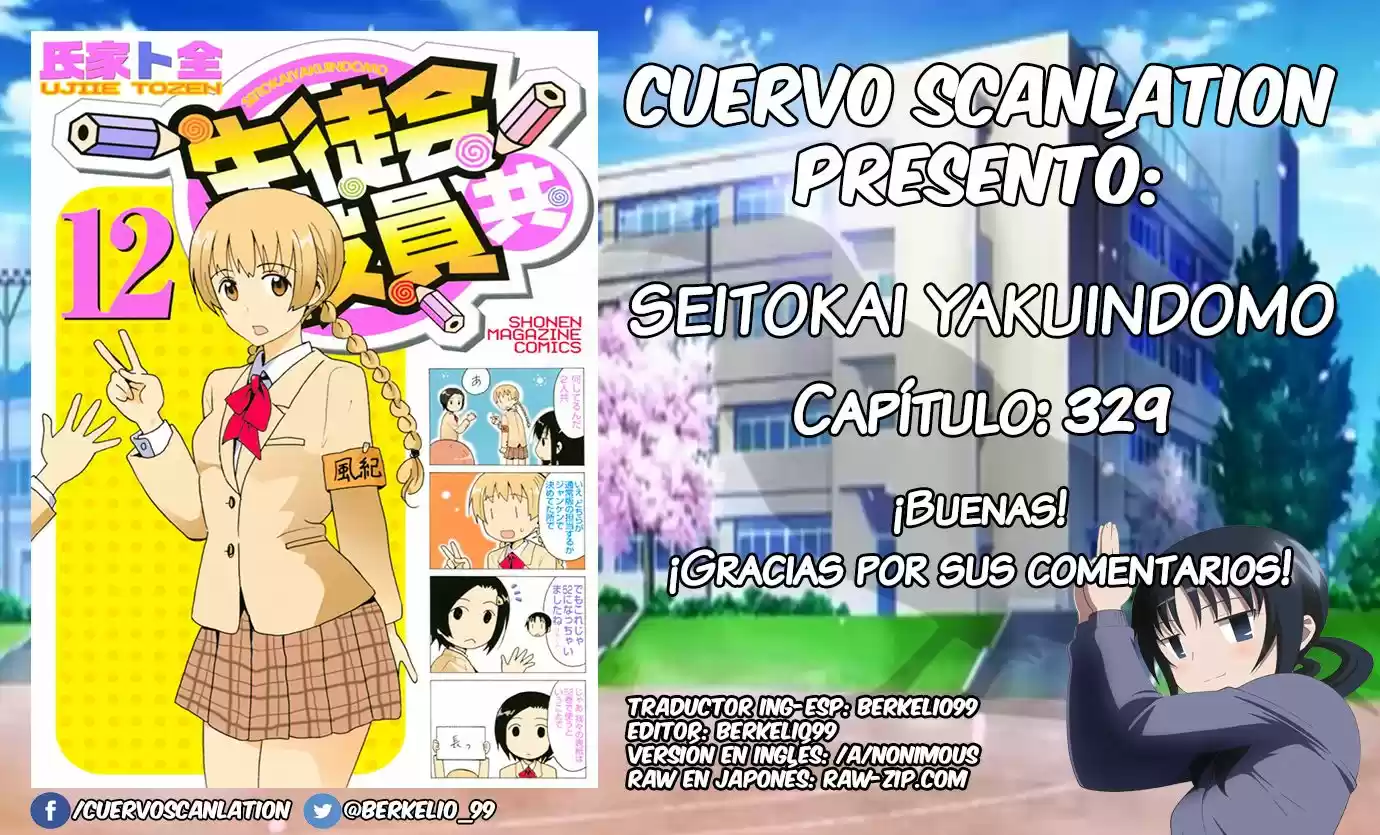 Seitokai Yakuindomo (2007) - Capítulo 329 - Página 6 - LectorTMOo