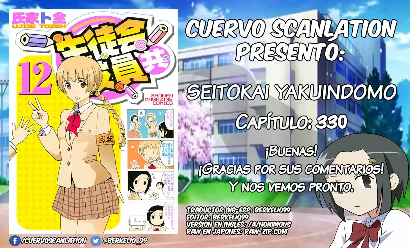 Seitokai Yakuindomo (2007) - Capítulo 330 - Página 6 - LectorTMOo