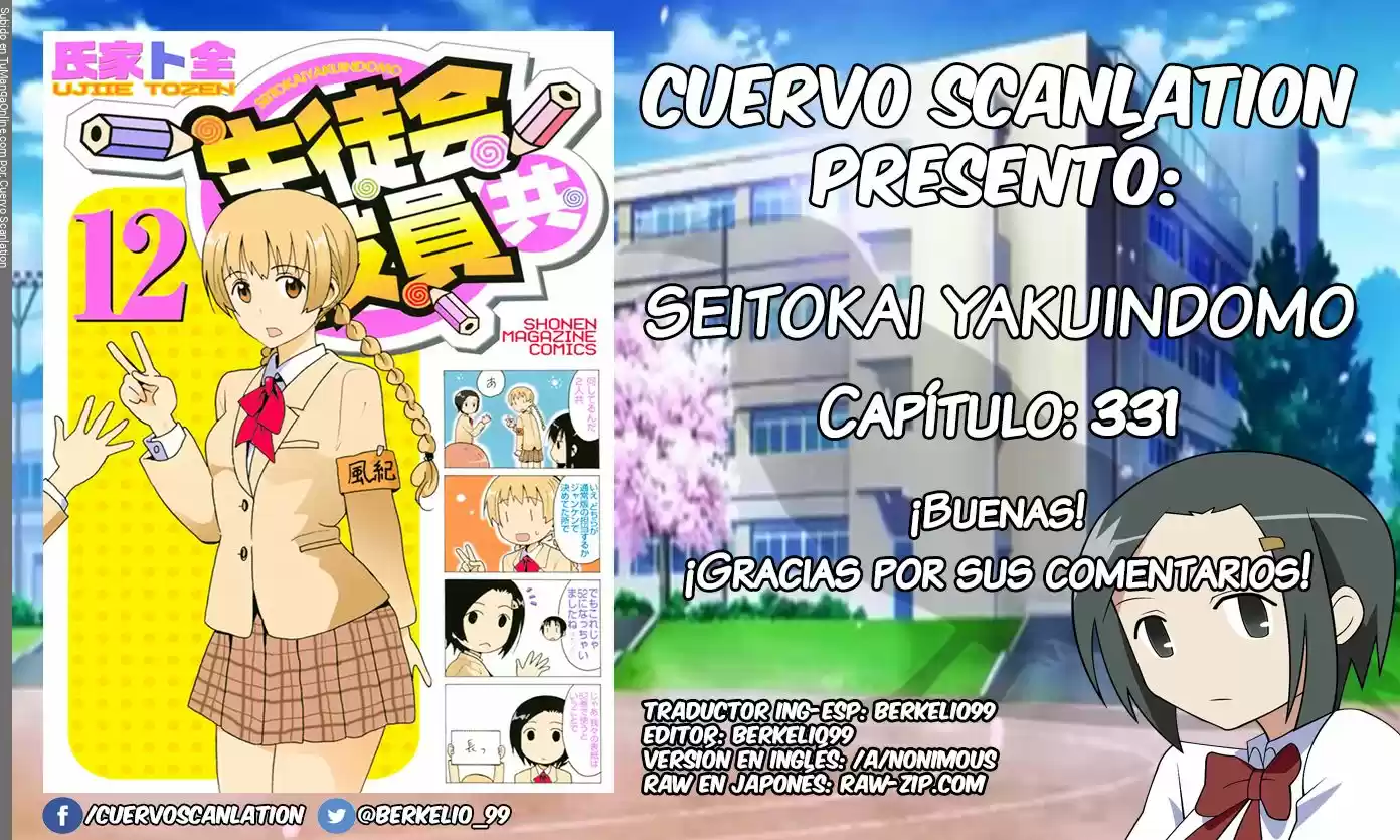 Seitokai Yakuindomo (2007) - Capítulo 331 - Página 6 - LectorTMOo