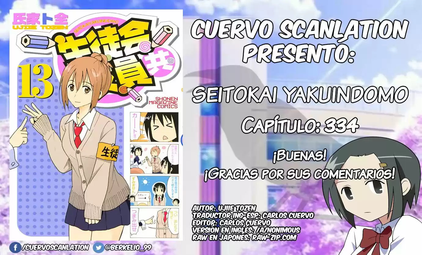 Seitokai Yakuindomo (2007) - Capítulo 334 - Página 6 - LectorTMOo