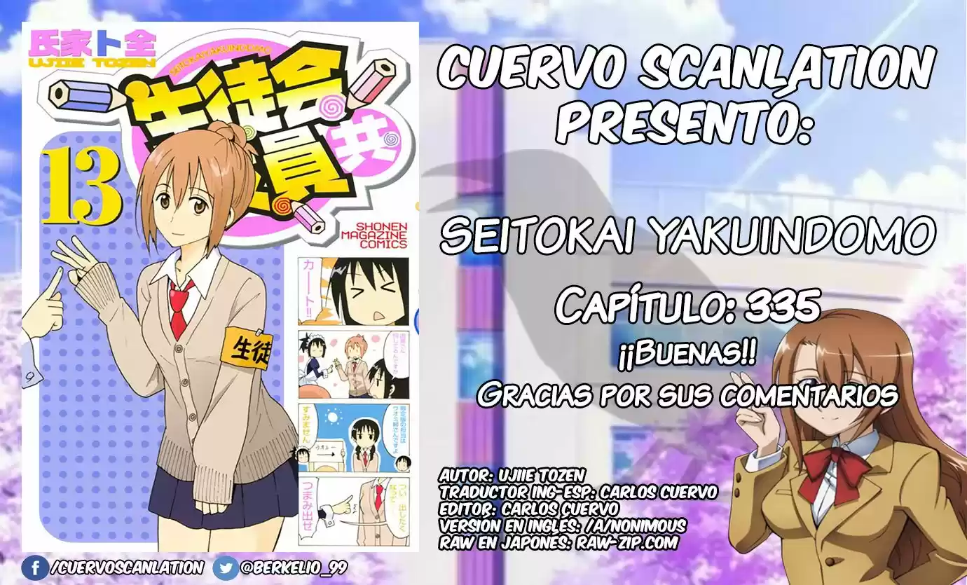 Seitokai Yakuindomo (2007) - Capítulo 335 - Página 6 - LectorTMOo