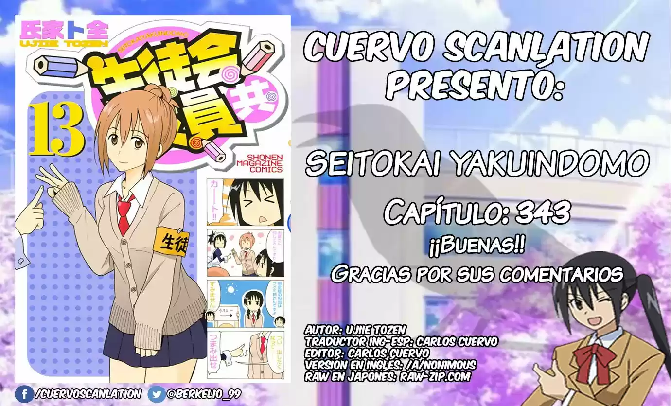 Seitokai Yakuindomo (2007) - Capítulo 343 - Página 6 - LectorTMOo
