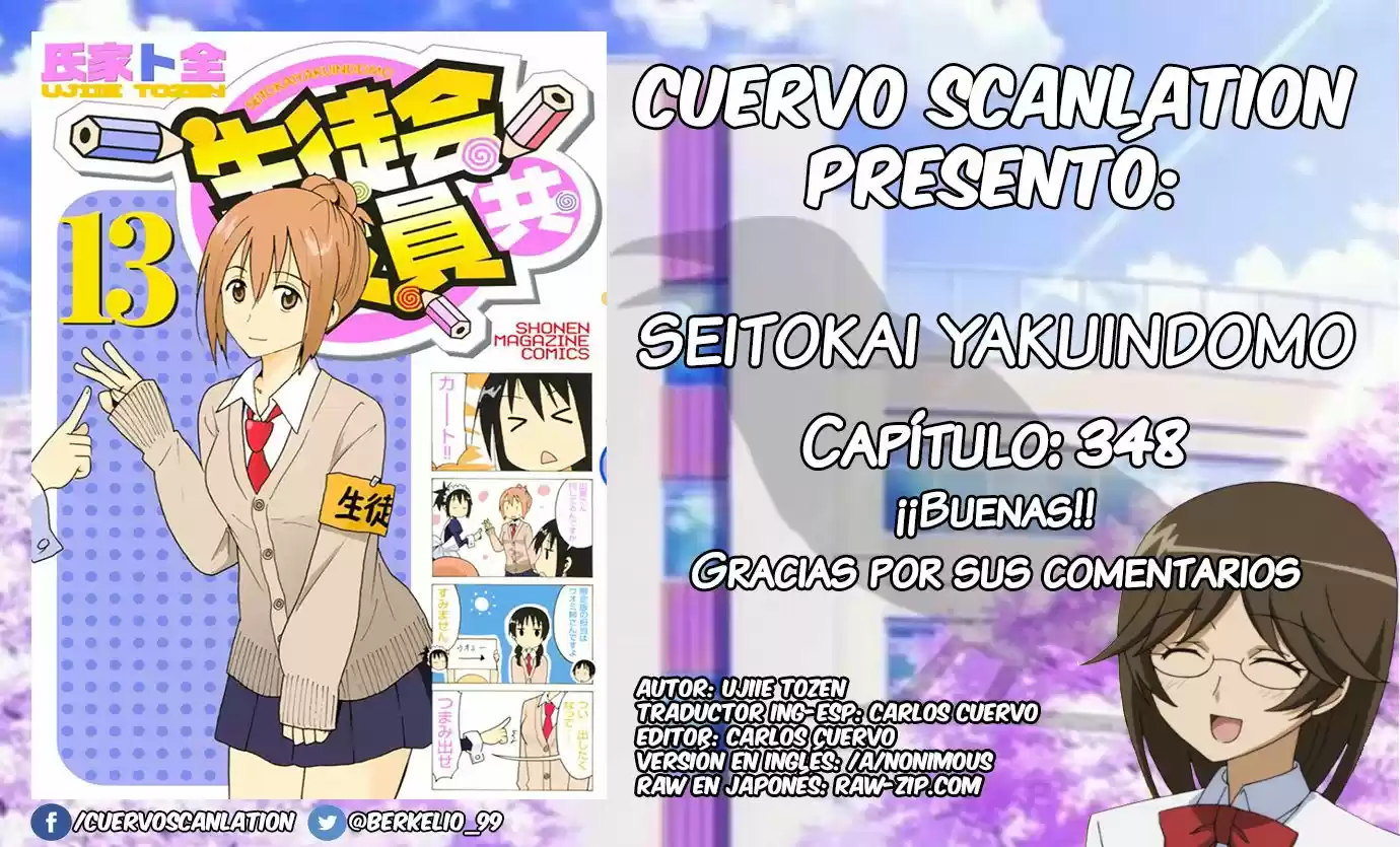 Seitokai Yakuindomo (2007) - Capítulo 348 - Página 6 - LectorTMOo