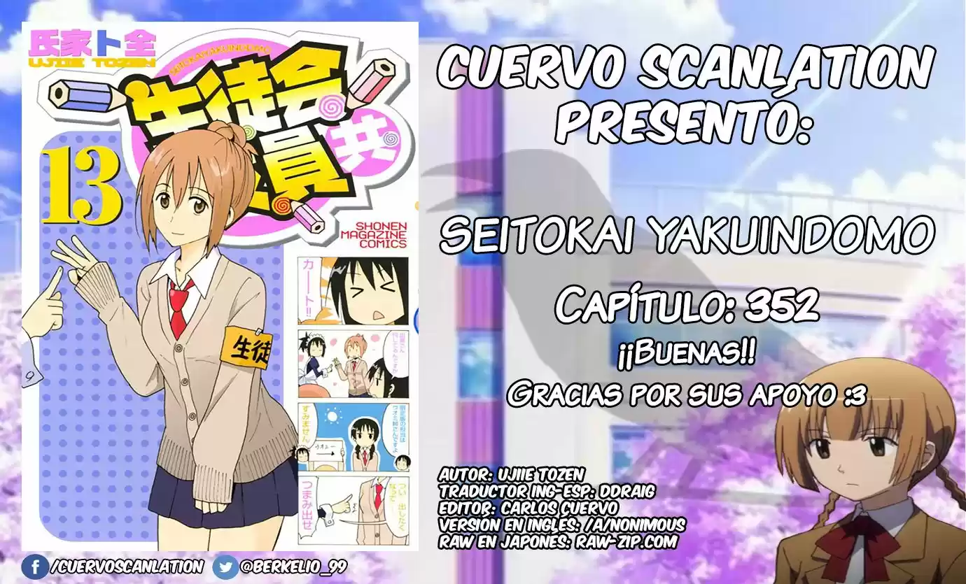 Seitokai Yakuindomo (2007) - Capítulo 352 - Página 6 - LectorTMOo